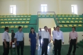 Thứ trưởng Bộ Lao động - Thương binh và Xã hội(Ông Huỳnh Văn Tí) cùng đoàn công tác về thăm và làm việc với trường